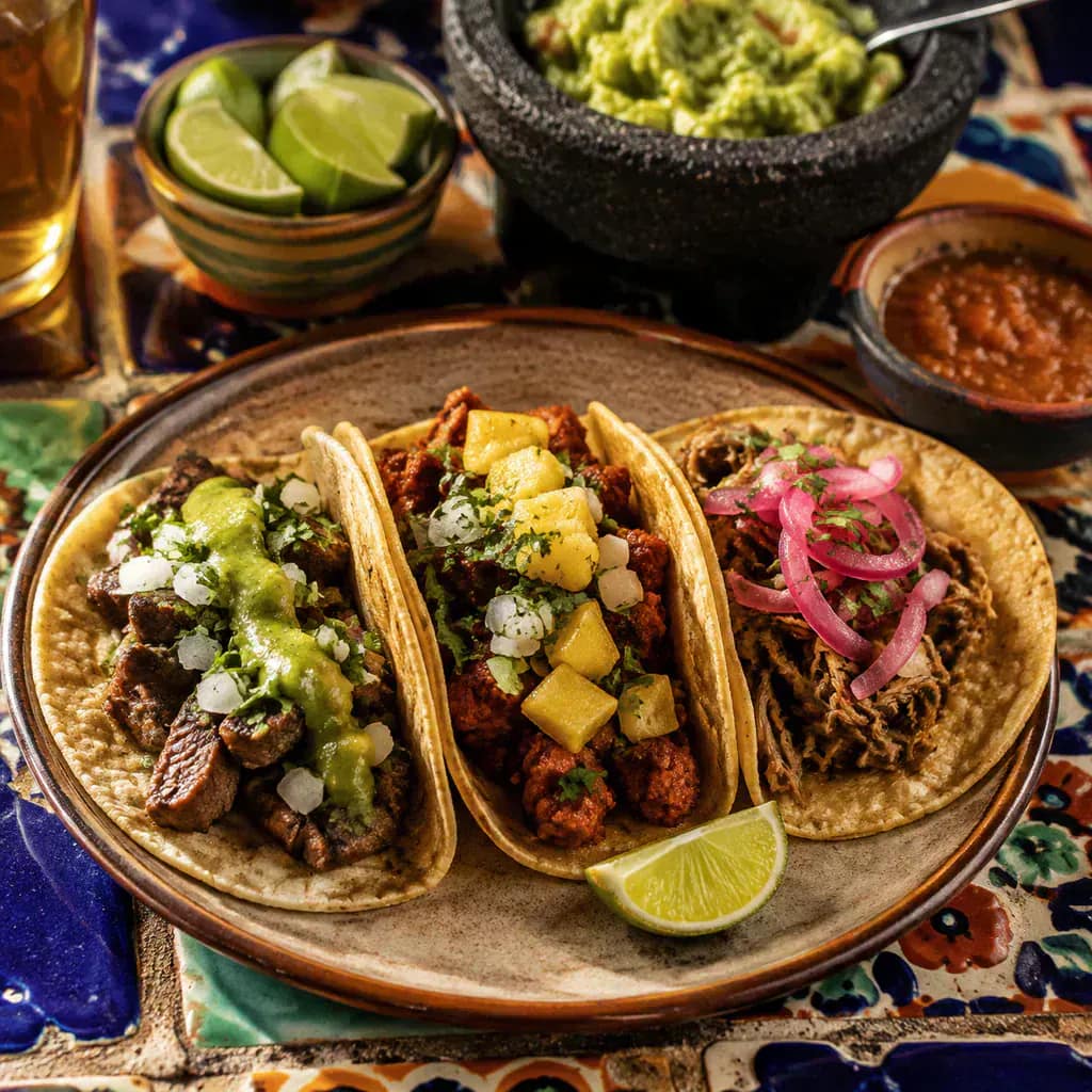 Colorful Street Tacos