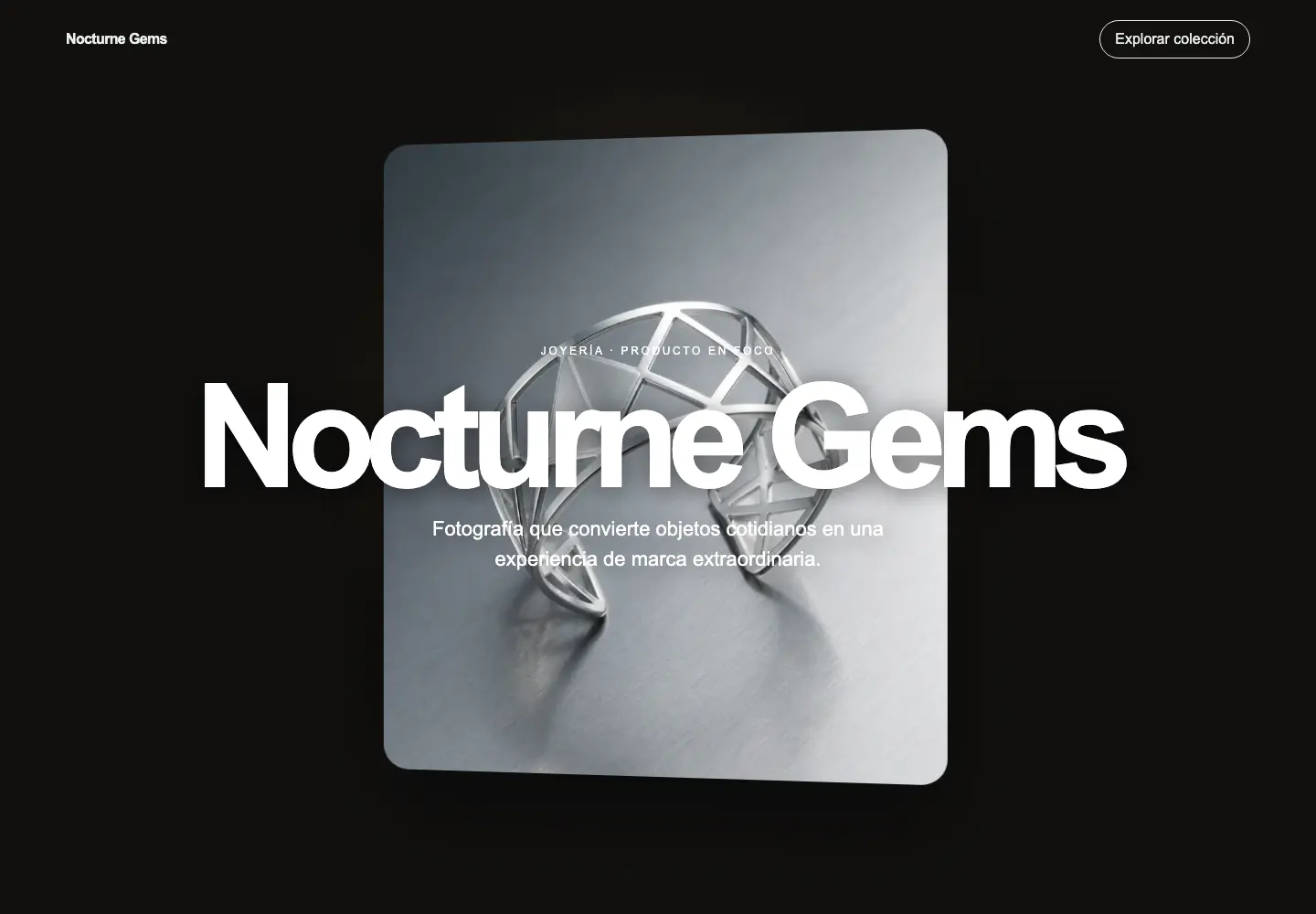 Nocturne Gems — 3D Scroll Jewelry Store
