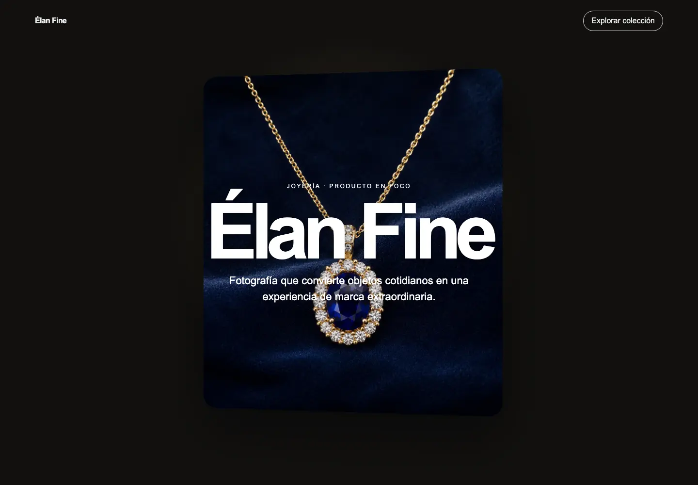 Élan Fine — 3D Scroll Jewelry Store