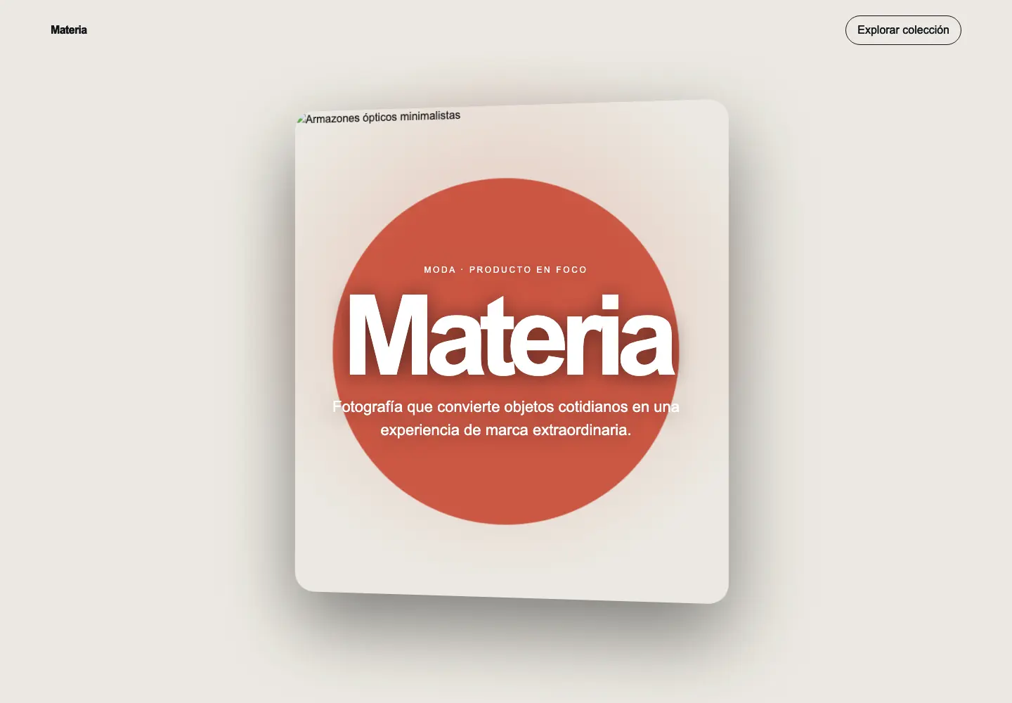 Materia — 3D Scroll Fashion Store