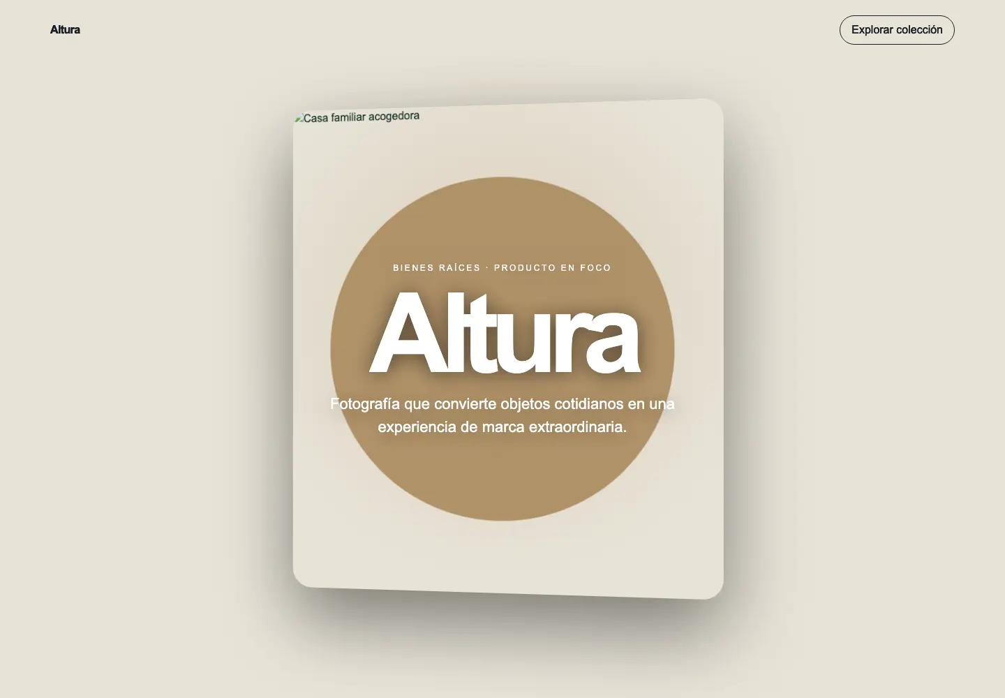 Altura — 3D Scroll Real Estate Store