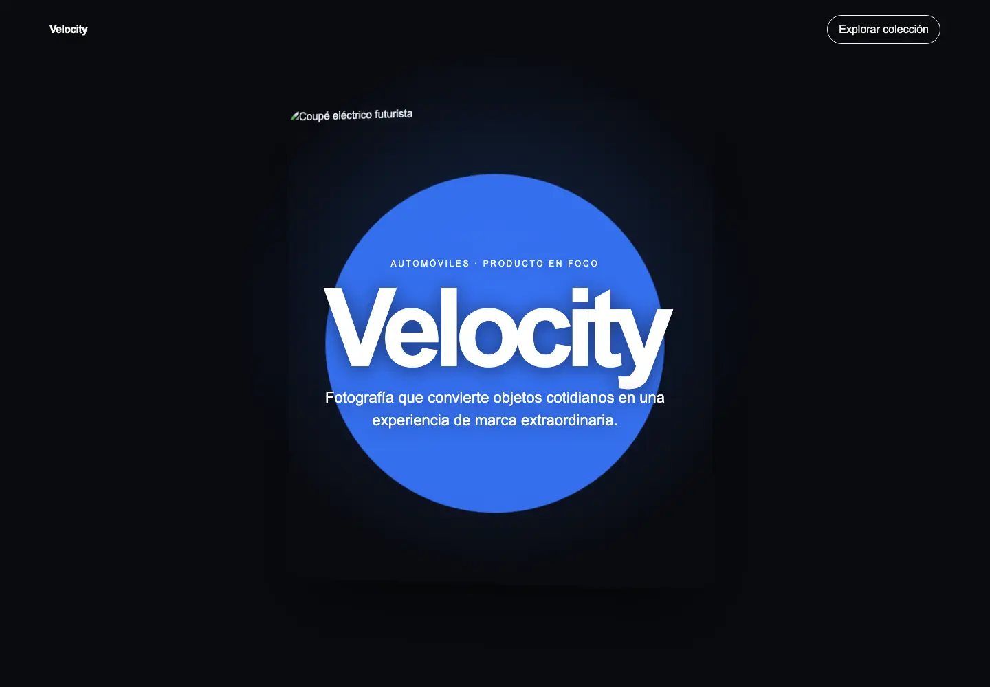 Velocity — 3D Scroll Automotive Store