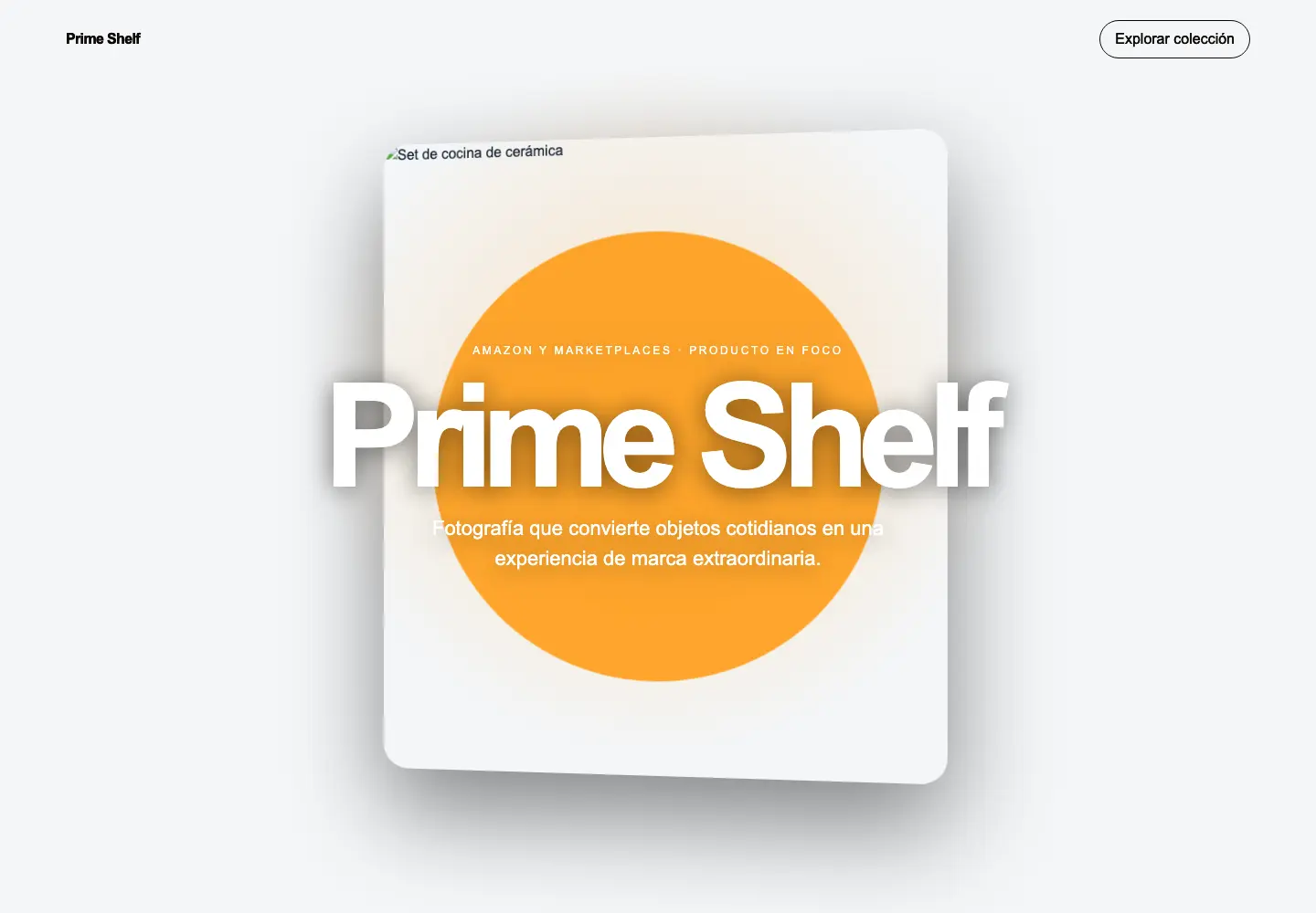 Prime Shelf — 3D Scroll Amazon & Marketplaces Store