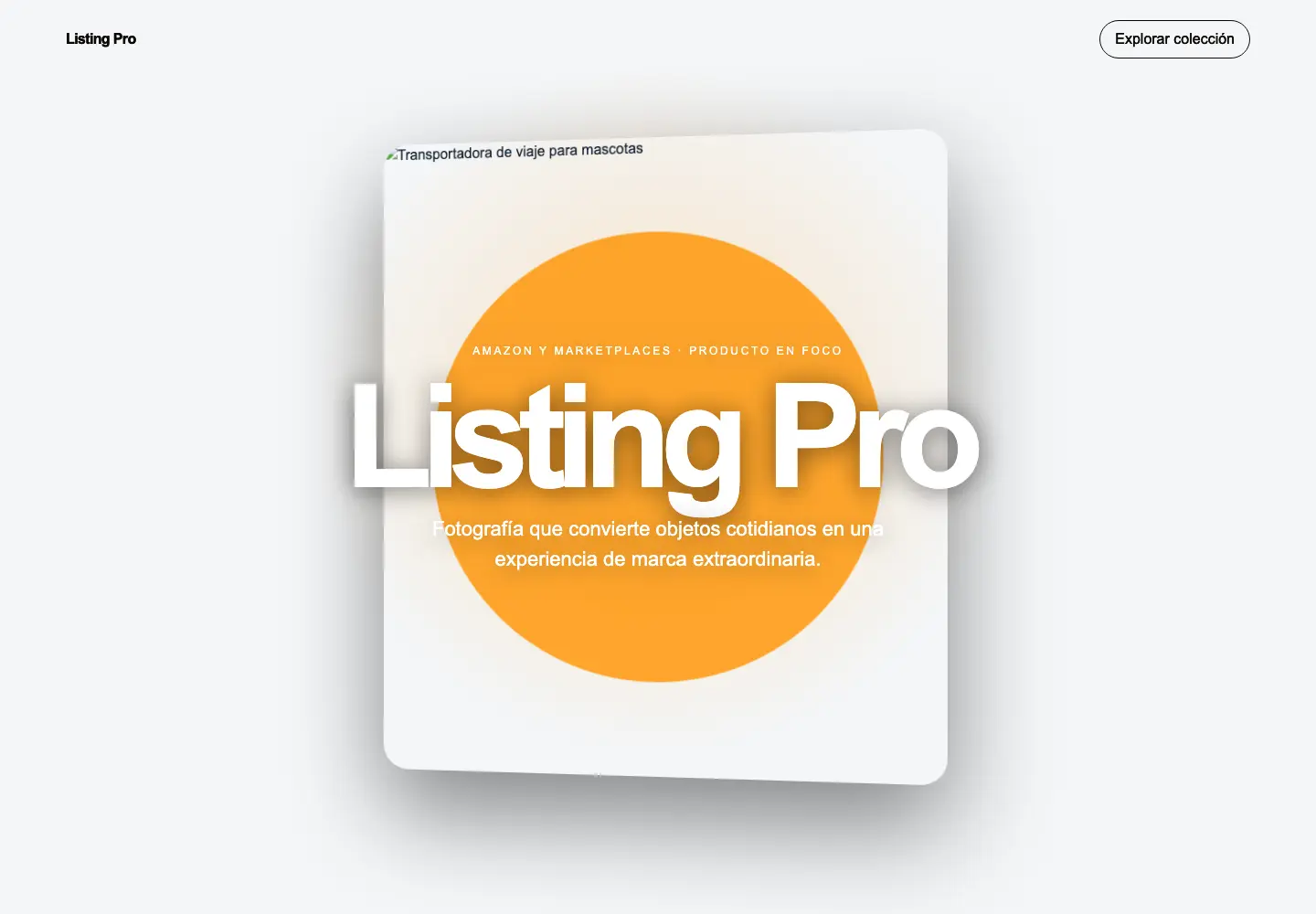Listing Pro — 3D Scroll Amazon & Marketplaces Store