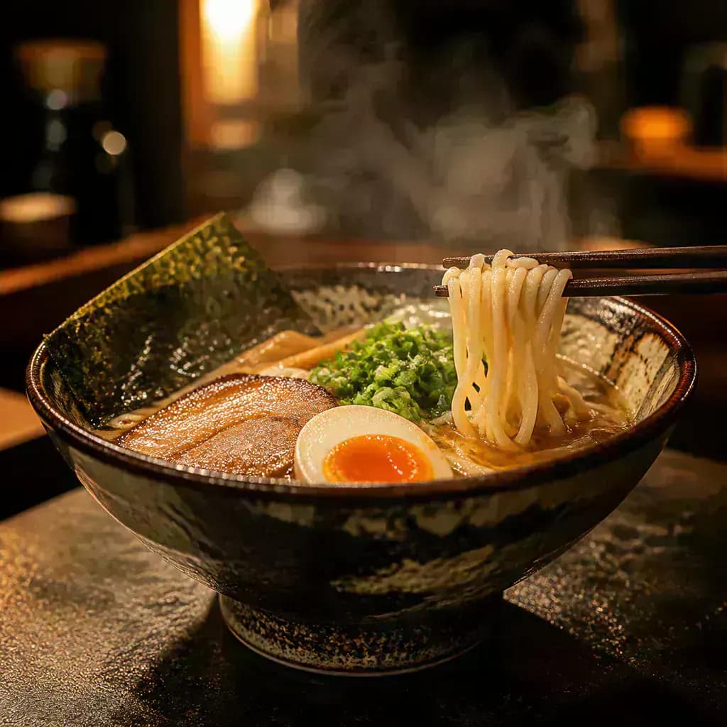 Cinematic Artisan Ramen