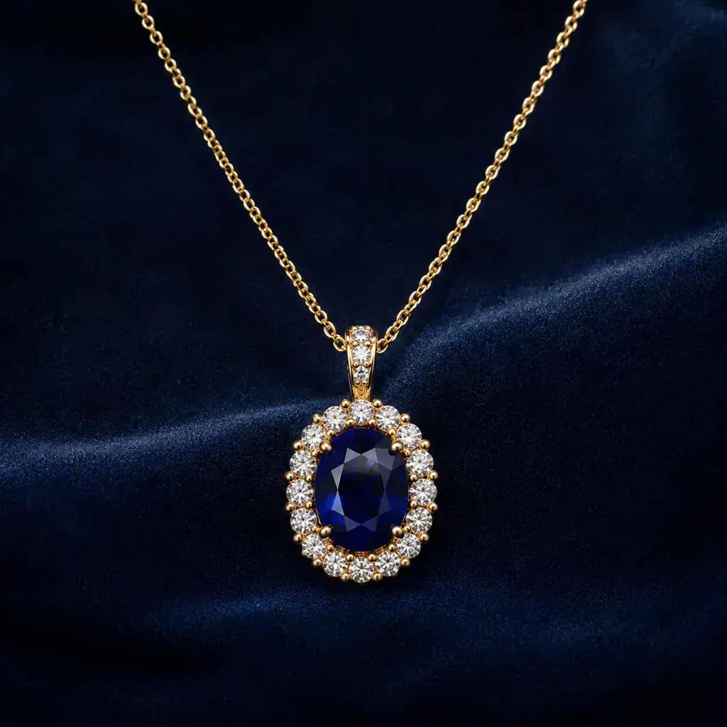 Sapphire Pendant