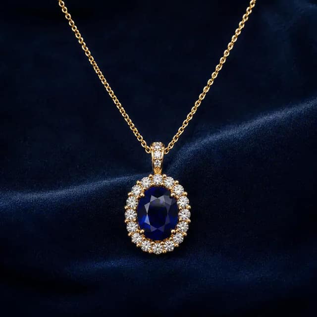 Sapphire Pendant