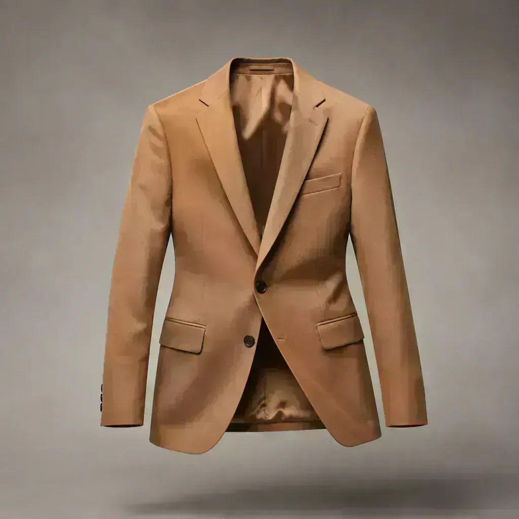 Tailored Camel Blazer