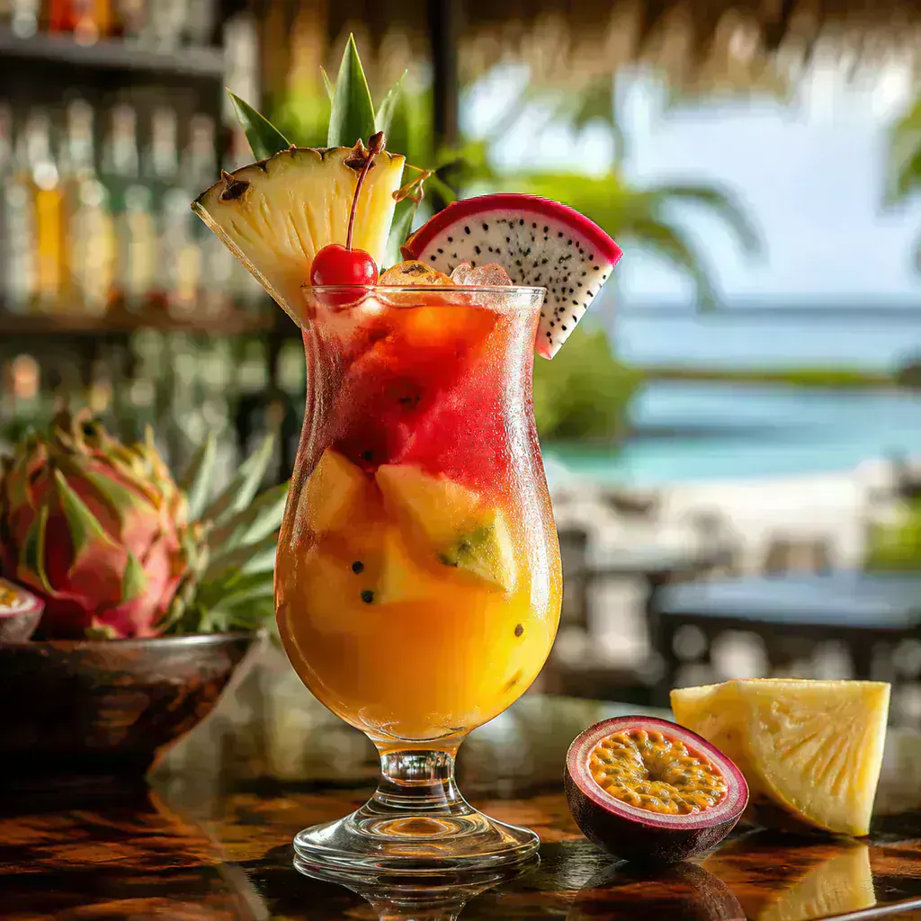 Tropical Fruit Cocktail