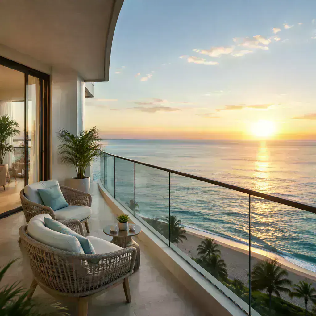Oceanfront Balcony