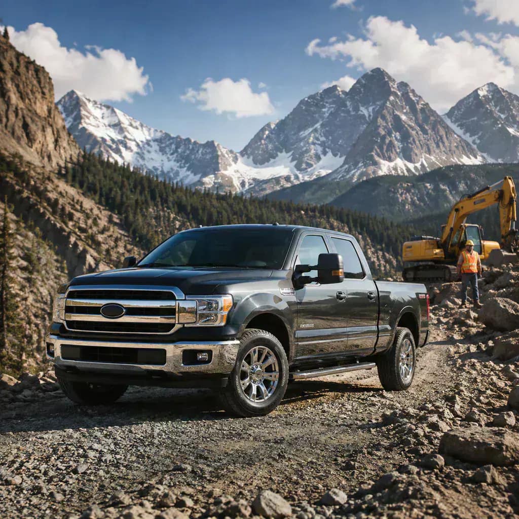 Mountain Pickup Truck