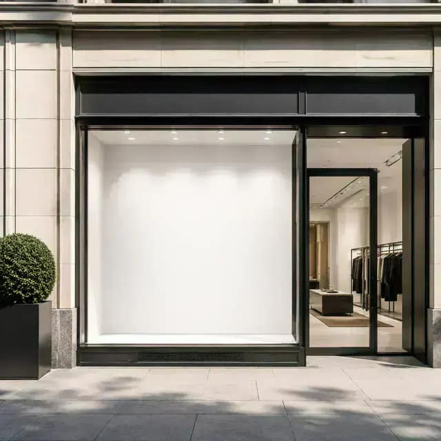 Storefront Campaign Mockup