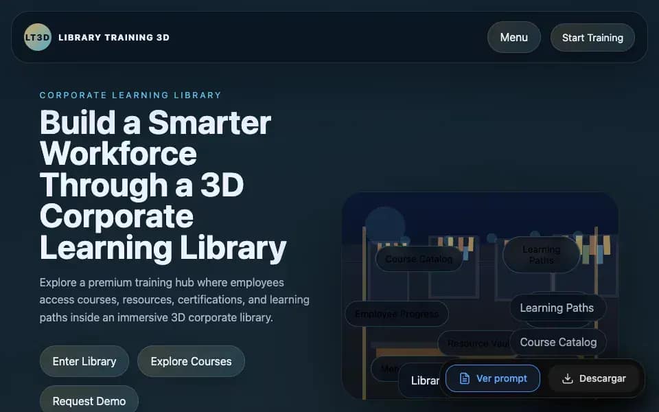 3D Corporate Library — Docs and learning hub