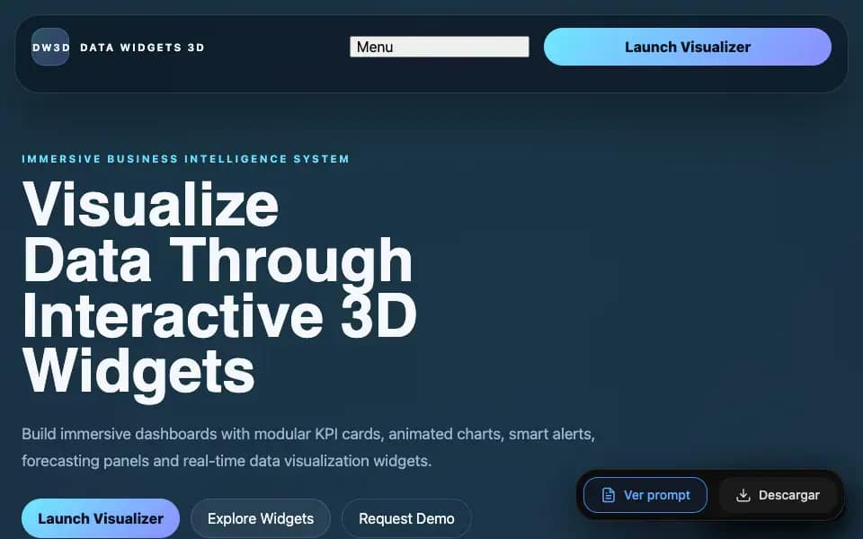 3D Light Mode Data Visualizer with Video Insights and Comparator