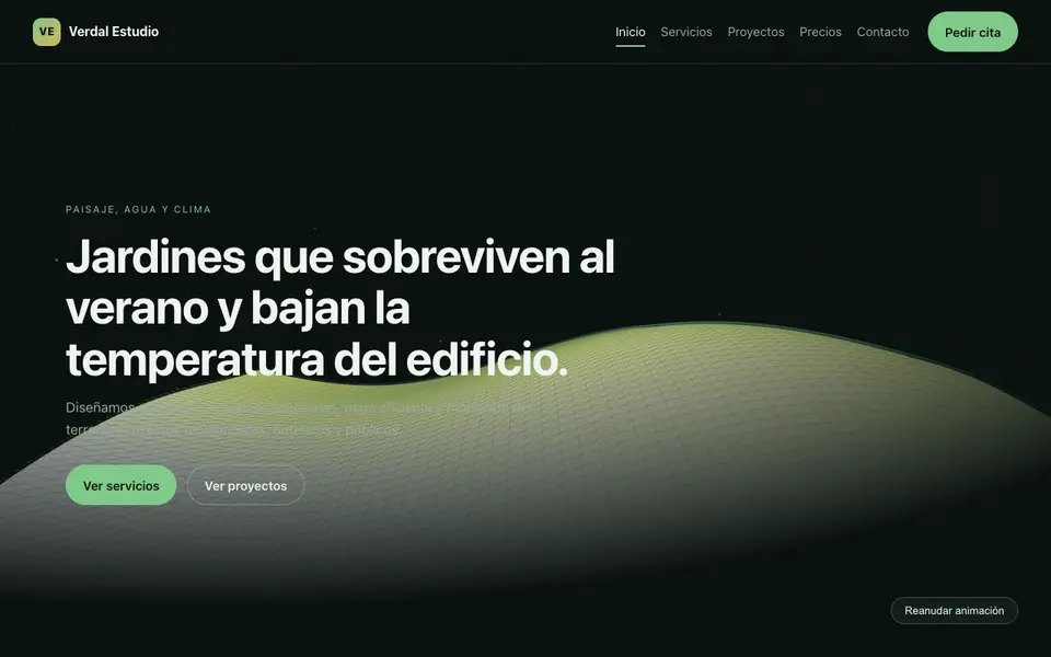 Verdal Estudio — 3D Arquitectura del paisaje