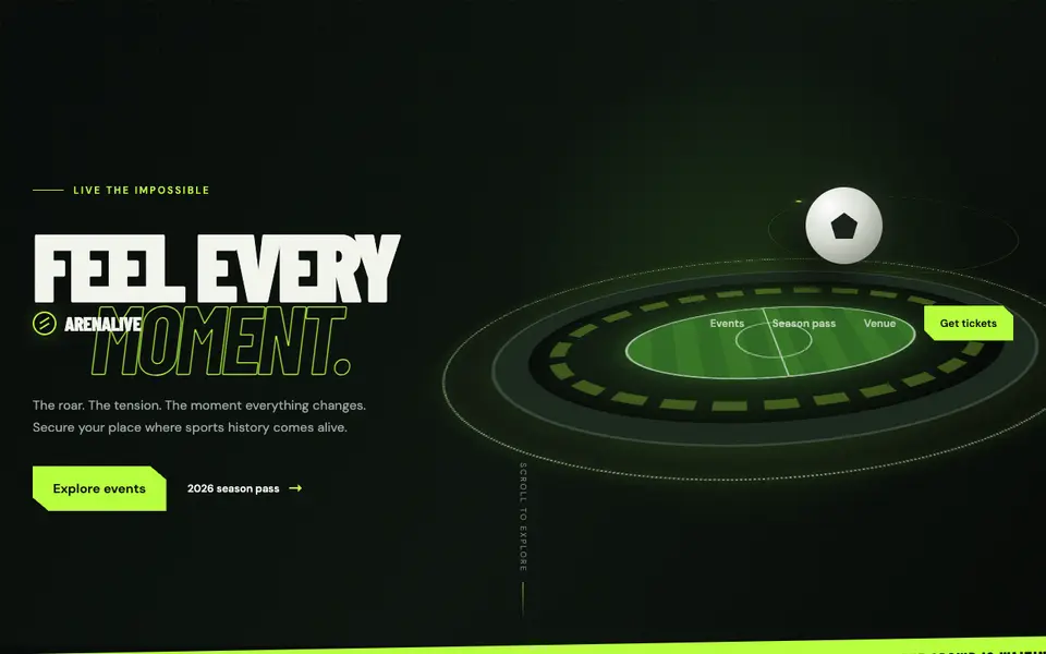 ArenaLive — 3D Sports Events