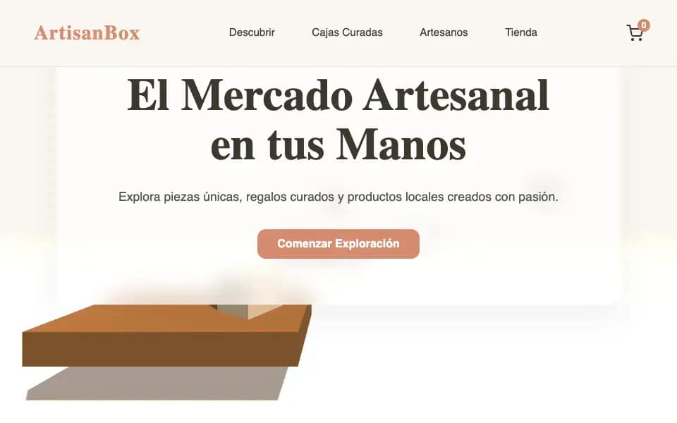 ArtisanBox — Handmade marketplace