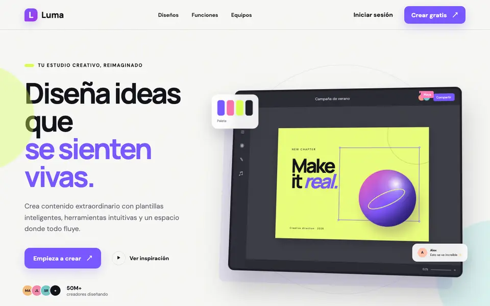 Luma 3D Creative Design Platform