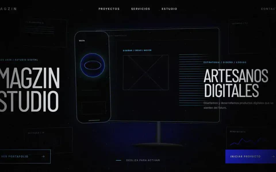 Magzin Studio — Creative editorial system