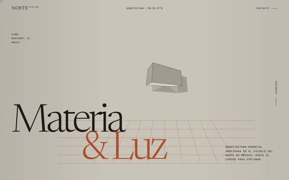 NORTE Atelier — 3D Architecture Portfolio